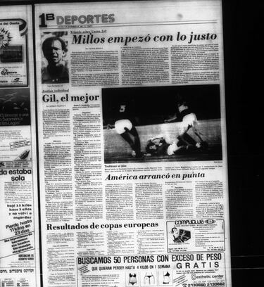 Así tituló El Tiempo la crónica entre Millonarios y Unión Magdalena