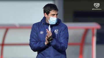 Iraola, durante una sesión.