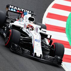 Robert Kubica mejora a los pilotos titulares de Williams