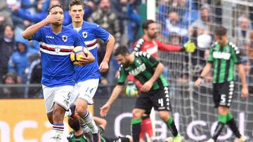 El Sassuolo se deja remontar un 2-0 y cae contra la Sampdoria