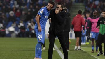 Bordal&aacute;s, junto a Maksimovic, uno de los 8 fijos del Getafe.