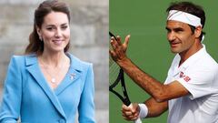 Roger Federer jugará tenis con Kate Middleton, duquesa de Cambridge