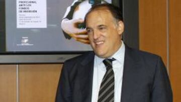 Javier Tebas, presidente de la LFP.