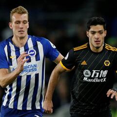 Raúl Jiménez volvió a brillar en el empate del Wolverhampton