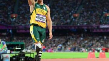 Oscar Pistorius se quedó sin final de 400, pero no se despide