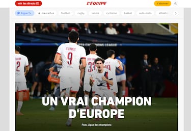 A imprensa mundial elogia o PSG: