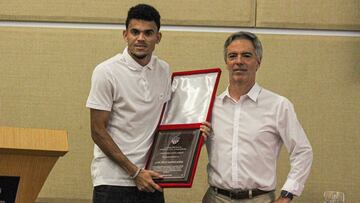Junior rinde homenaje a Luis Díaz tras Copa América