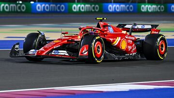 Carlos Sainz (Ferrari SF-24). Losail, Qatar. F1 2024.