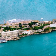 When was the Alcatraz prison inaugurated and how many years was it in operation?