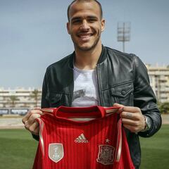 Sandro: “Representar a España
y al Málaga es un orgullo ”