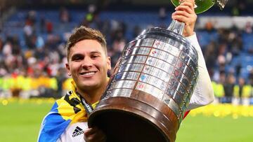 Juan Fernando Quintero, figura en la final de la Copa Libertadores