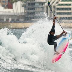 Las Palmas se prepara para coronar al Campeón Mundial de Paddle Surf