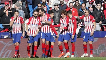 Radiograf¨ªa del Atleti: sin gol pero con Griezmann, con defensa y con el Metropolitano