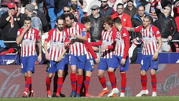 Radiografía del Atleti: sin gol pero con Griezmann, con defensa y con el Metropolitano