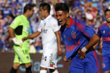 23. Yerko Leiva de Universidad de Chile jugó 263 minutos en 7 partidos.