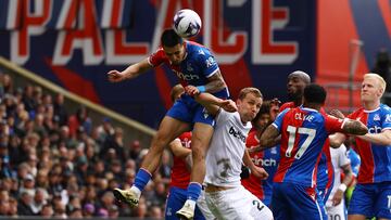 Daniel Muñoz ante el West Ham