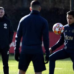 Solskjaer analizó la lucha de Alexis con Martial por la titularidad