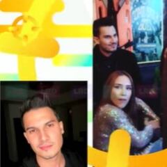 Video de Luisa Fernanda W y Pipe Bueno besándose