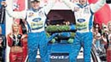 <b>REPITE.</b> Gronholm, vencedor.