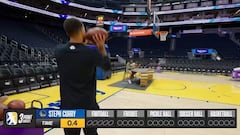 Steph Curry stuns NBA fans in all-sports 3-point contest attempt
