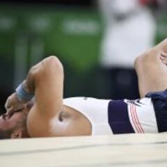 La espeluznante lesión del gimnasta Samir en Río 2016