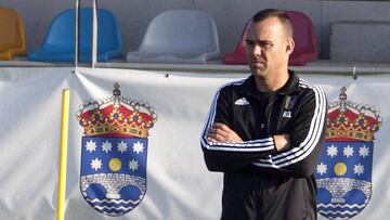 El entrenador de la selección de fútbol de Venezuela, Rafael Dudamel.