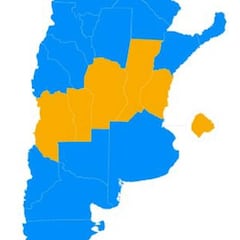 Elecciones Argentina: el mapa electoral y su parecido con la camiseta de Boca