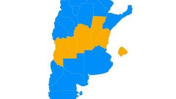 Elecciones Argentina: el mapa electoral y su parecido con la camiseta de Boca