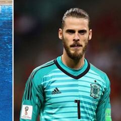 La reacción de David de Gea al aplaudido posado de Edurne en bikini