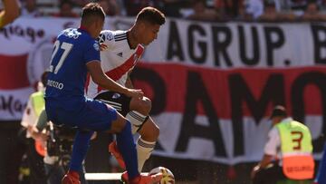 Jorge Carrascal y el mensaje de Gallardo para explotar en River