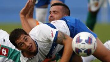 Ibáñez venía siendo titular en la UC, pero en el clásico quedó en la banca.