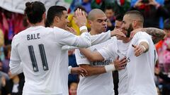 Real Madrid just one point behind Barcelona in LaLiga