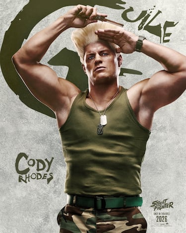 street fighter pelicula guile cody rhodes