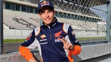 Márquez se prueba en Portimao