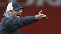 Soccer Football - Champions League - Group D - Liverpool v Ajax Amsterdam - Anfield, Liverpool, Britain - December 1, 2020  Liverpool manager Juergen Klopp Pool via REUTERS/Phil Noble