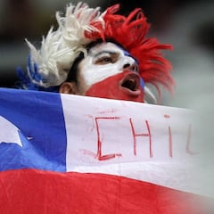 Las postales que dejó la previa del duelo Chile-Colombia