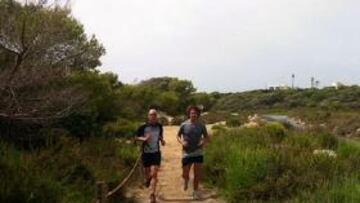 Puyol empieza a entrenarse