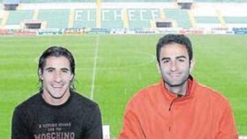 <b>GOLEADORES. </b>Casas y Miguel quieren seguir sumando goles frente al Alavés.