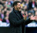 Simeone: "Si llegamos a los cinco últimos partidos con opciones..."