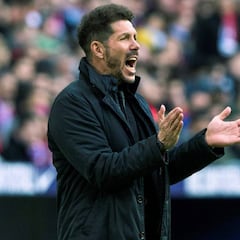 Simeone: "Si llegamos a los cinco últimos partidos con opciones..."