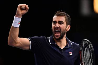 La 'máquina' Sock no frena y Cilic ya es el 7º maestro