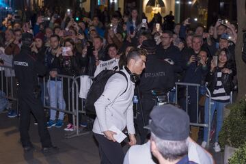 El Real Madrid ya está en Bilbao antes de viajar a Eibar