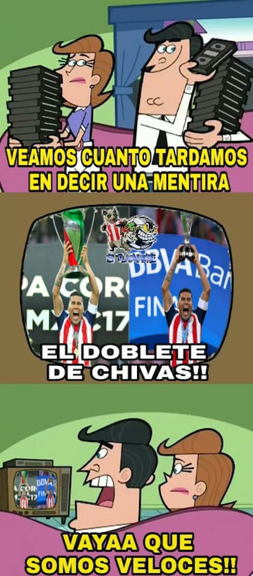 Los 40 memes que no perdonaron la derrota de Chivas