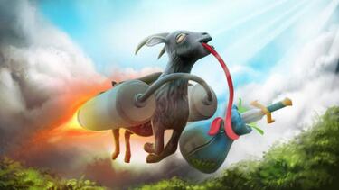 La cabra de Goat Simulator busca trabajo como animal de carga en Dota 2