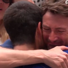 El momento en el que Alcaraz hace historia: pelos de punta cuando subió a por Ferrero al box