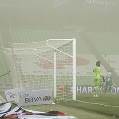 Vídeo: Así fue la tormenta de arena que paró el Santos vs Rayados