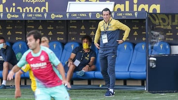 24/10/20 PARTIDO PRIMERA DIVISION
 CADIZ VILLARREAL
 UNAI EMERY