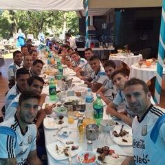 How much meat did Argentina and Uruguay bring to the World Cup in Qatar?