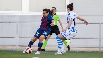 En la semana 22 de la Liga Iberdrola, la delantera mexicana volvió a anotar y se coloca en la segunda posición de la tabla de goleó, sólo Jenni Hermoso la supera.