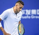 Kyrgios no jugará la gira asiática tras lesionarse en la Laver Cup